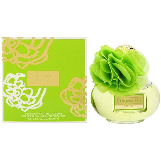 COACH POPPY CITRINE BLOSSOM Perfume for Women EDP 3.3 / 3.4 oz NEW IN BOX
