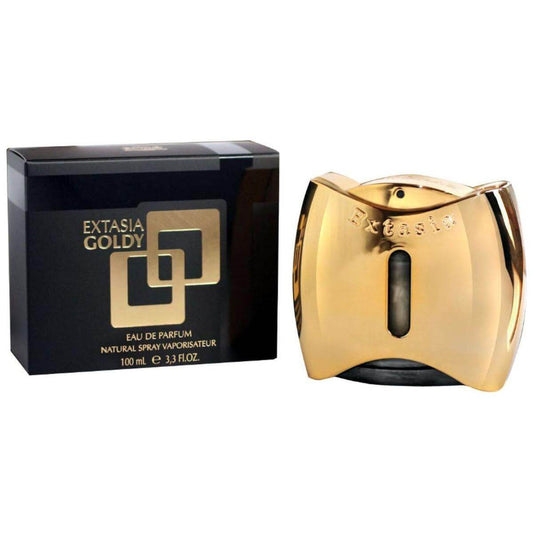 Prestige Exstasia Gold by New Brand perfume for women EDP 3.3 /3.4 oz New In Box