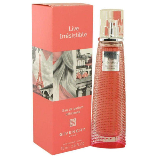 Live Irresistible Delicieuse by Givenchy perfume for women EDP 2.5 oz New in Box