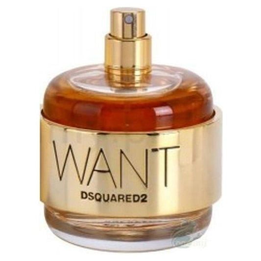 Dsquared2 Want by Dsquared2 Perfume Women 3.4 oz edp 3.3 new tester
