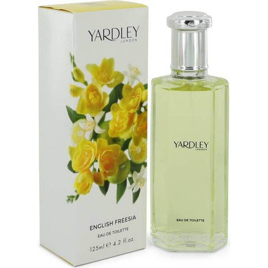 ENGLISH FREESIA by Yardley London for Women EDT 4.2 oz New In Box