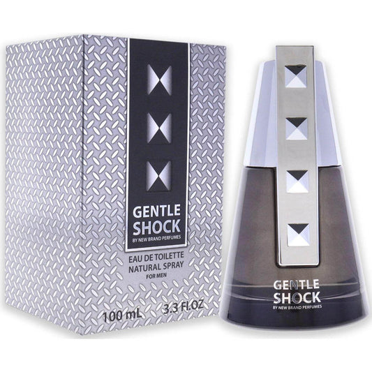 Prestige Gentle Shock by New Brand cologne for men EDT 3.3 /3.4 oz New In Box