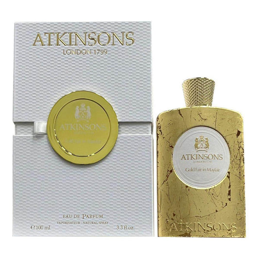 Gold Fair in Mayfair by Atkinsons perfume for unisex EDP 3.3 / 3.4 OZ New in Box