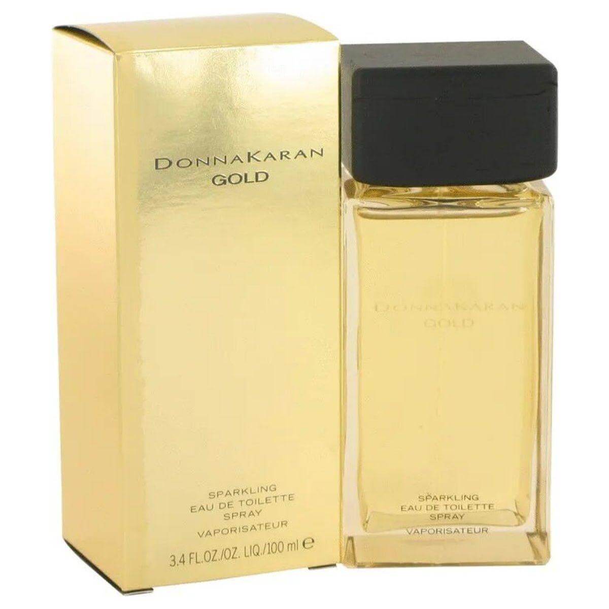Gold Sparkling by Donna Karan for women EDT 3.3 / 3.4 oz New in Box