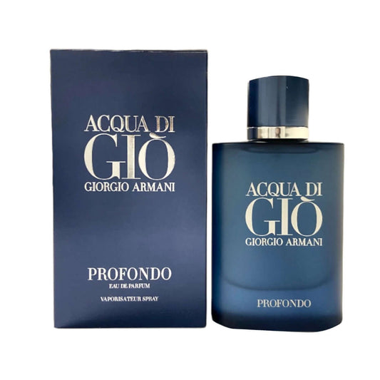 Acqua Di Gio Profondo by Giorgio Armani cologne for men EDP 2.5 oz New In Box