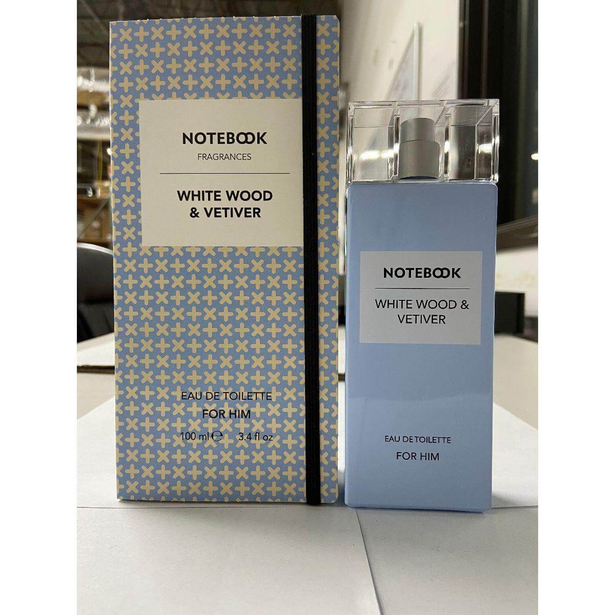 White Wood & Vetiver by Notebook cologne for men EDT 3.3 / 3.4 oz New In Box