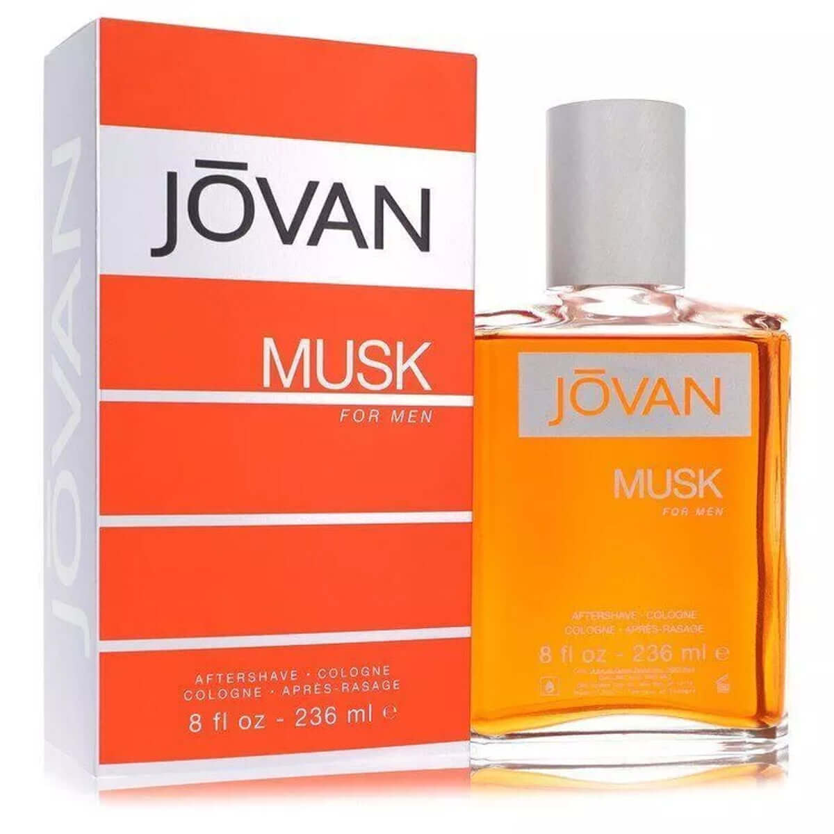 Jovan Musk by Coty after shave for men 8 / 8.0 oz New in Box