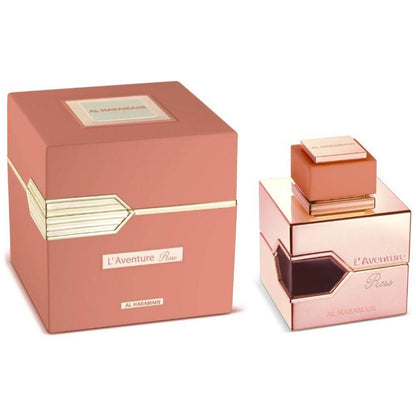L' Aventure Rose by Al Haramain perfume for her EDP 3.3 / 3.4 oz New in Box