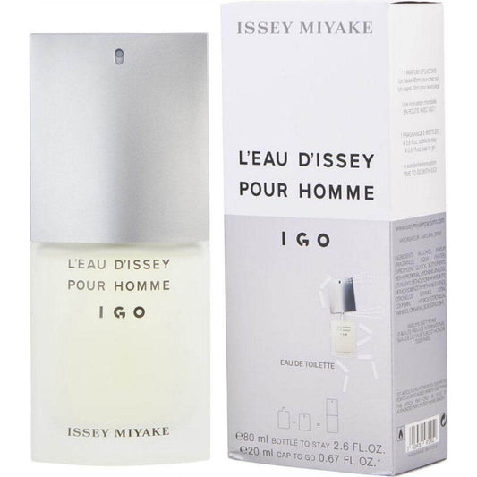 L'eau D'issey IGO by Issey Miyake cologne for men travel set 2.6 oz New in Box