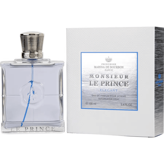 Monsieur Le Prince Elegant by Marina De Bourbon men EDP 3.3  / 3.4 oz New in Box