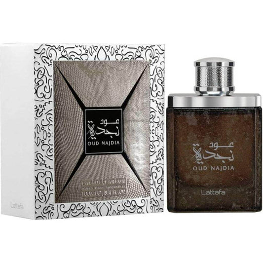 Oud Najdia by Lattafa perfume for unisex  EDP 3.3 / 3.4 oz New in Box