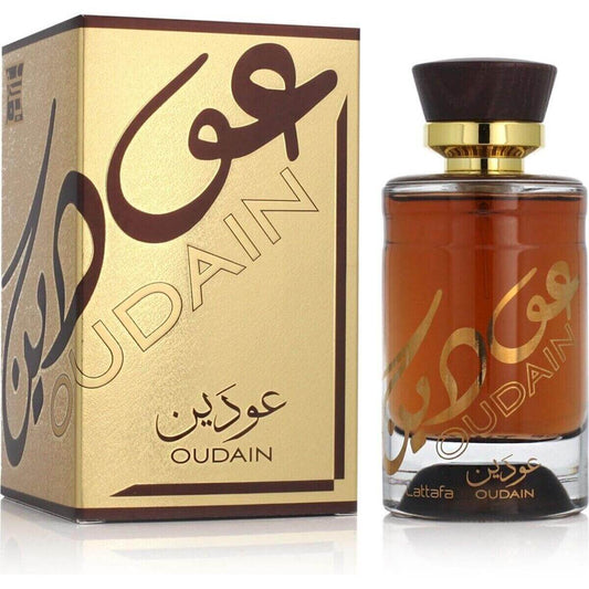 Oudain by Lattafa perfume for unisex  EDP 3.3 / 3.4 oz New in Box