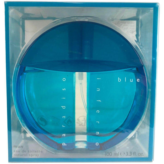 Inferno Paradiso Blue by Benetton cologne for men EDT 3.3 /.4 oz New In Box