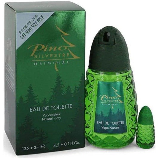 Pino Silvestre Original / traval size mini by Pino Silvestre cologne EDT 4.2 + 0.1 oz New in Box