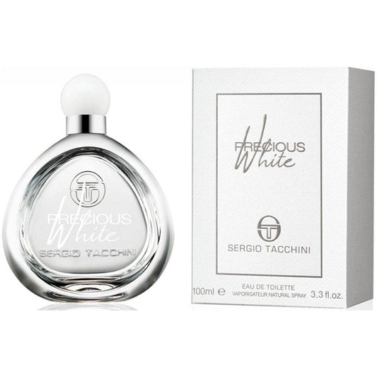 Precious White by Sergio Tacchini for women EDT 3.3 / 3.4 oz New in Box