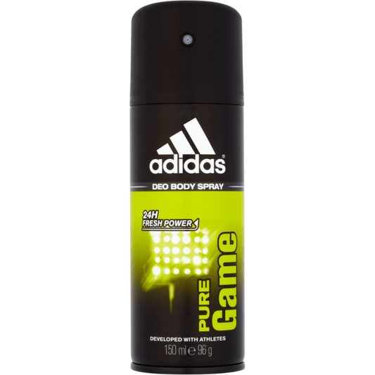 Pure Game Adidas Deodorant Body Spray Men 5 oz