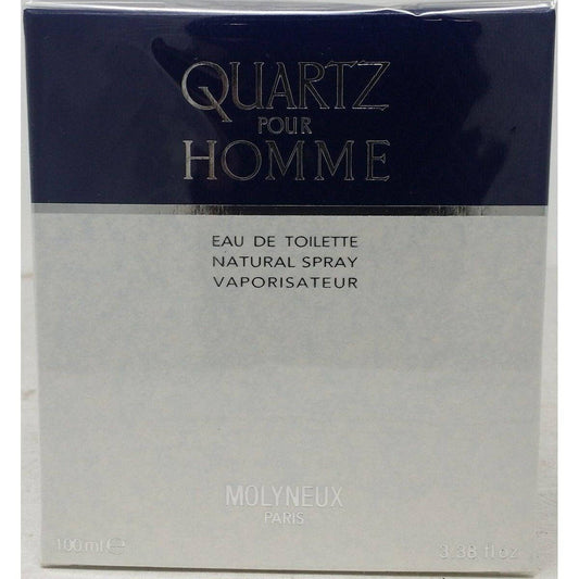 QUARTZ POUR HOMME by Molyneux cologne 3.38 oz EDT For Men New in Box