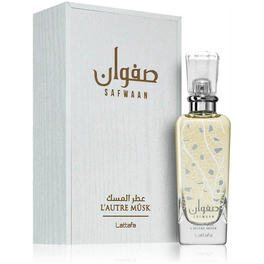 Safwaan L'autre Musk by Lattafa perfume for unisex EDP 3.3 / 3.4 oz New in Box