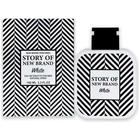 Story of New Brand White by New Brand cologne men EDT 3.3 / 3.4 oz New In Box