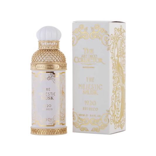 The art deco Majestic Musk by Alexandre J perfume for unisex EDP 3.3 /3.4 oz New in Box