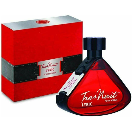 Tres Nuit Lyric by Armaf cologne for men EDP 3.3 / 3.4 oz New in Box