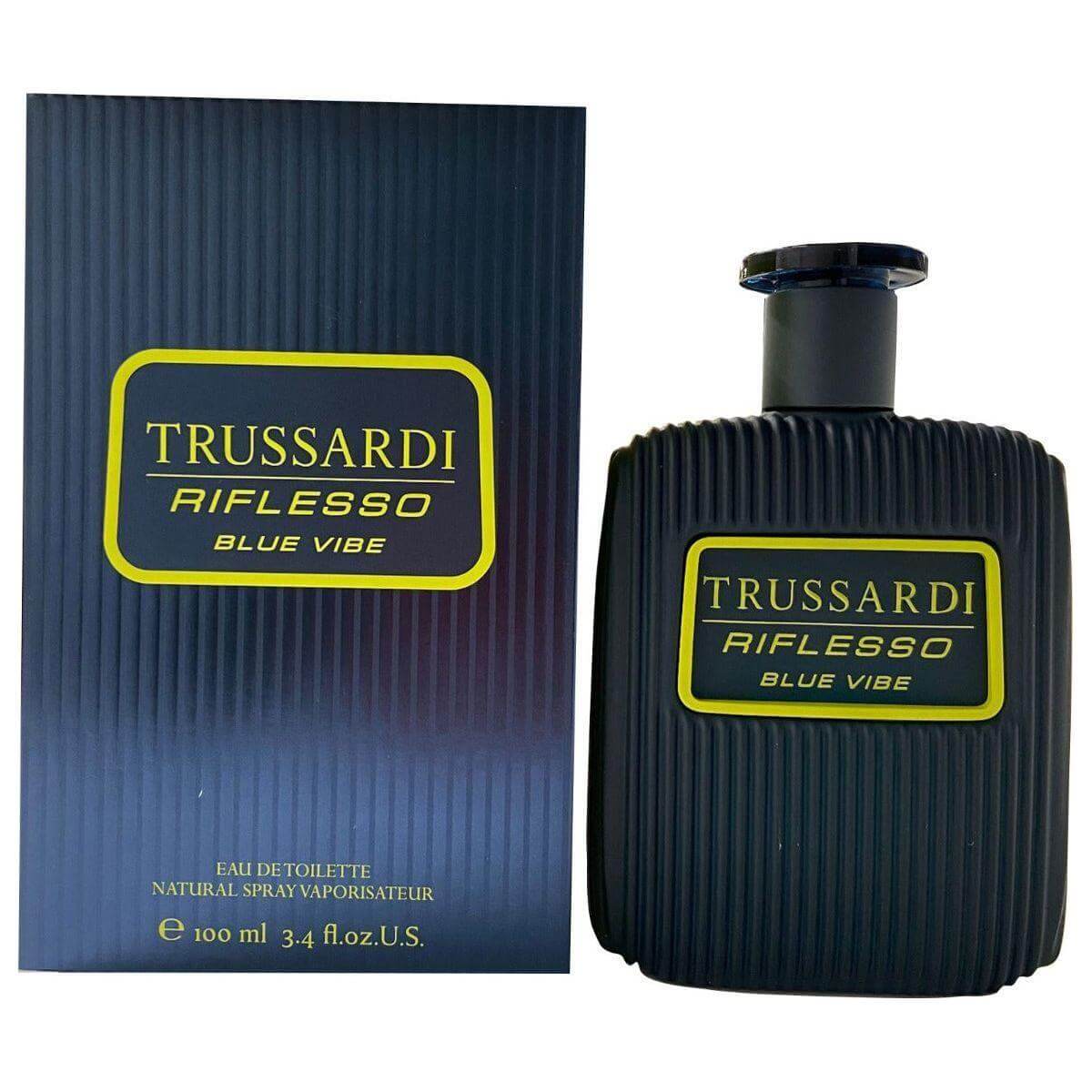 Trussardi Riflesso Blue Vibe by Trussardi cologne for men EDT 3.3 / 3.4 oz New In Box