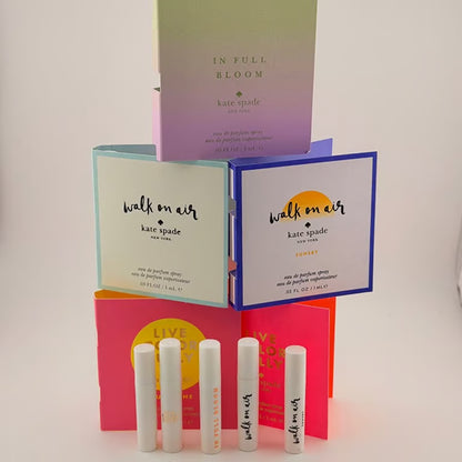 Kate Spade Perfume 5 Sample Set