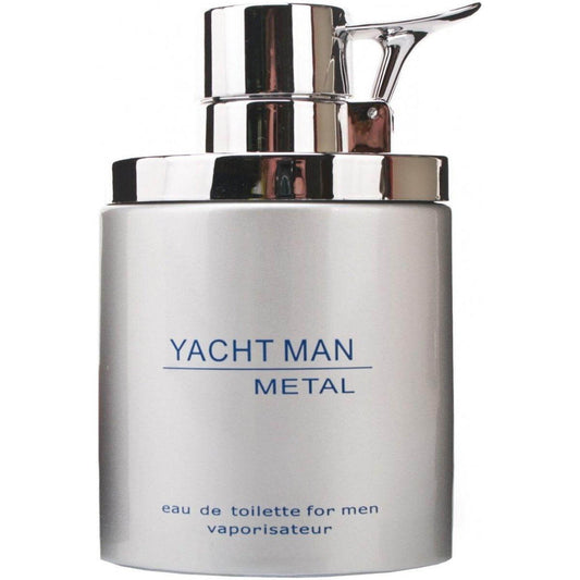 YACHT MAN METAL by Myrurgia cologne EDT 3.3 / 3.4 oz New Tester