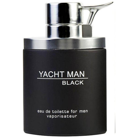 YACHT MAN BLACK by Myrurgia cologne EDT 3.3 / 3.4 oz New Tester
